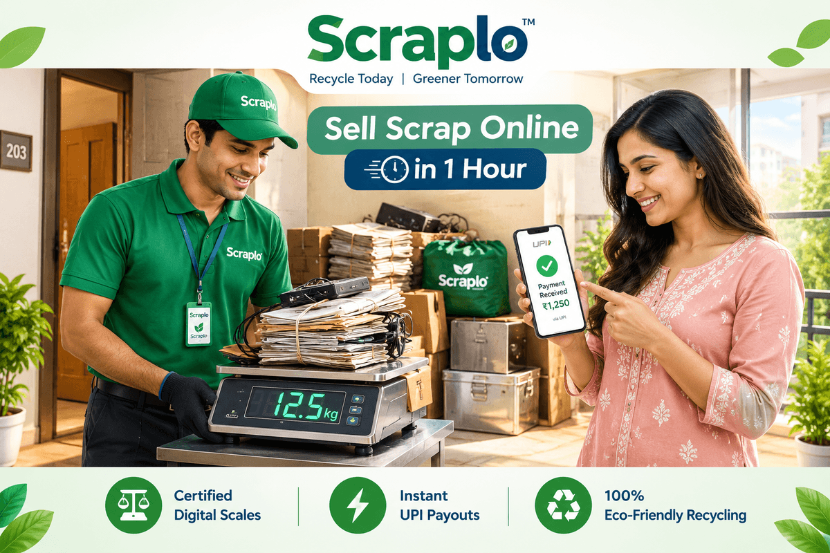 Sell Scrap Online in 1 Hour — With Total Transparency