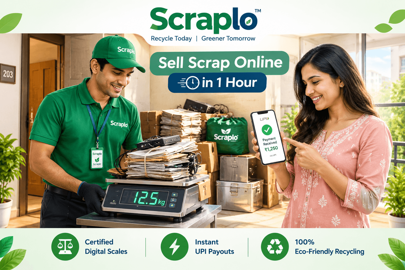 Sell Scrap Online in 1 Hour — With Total Transparency