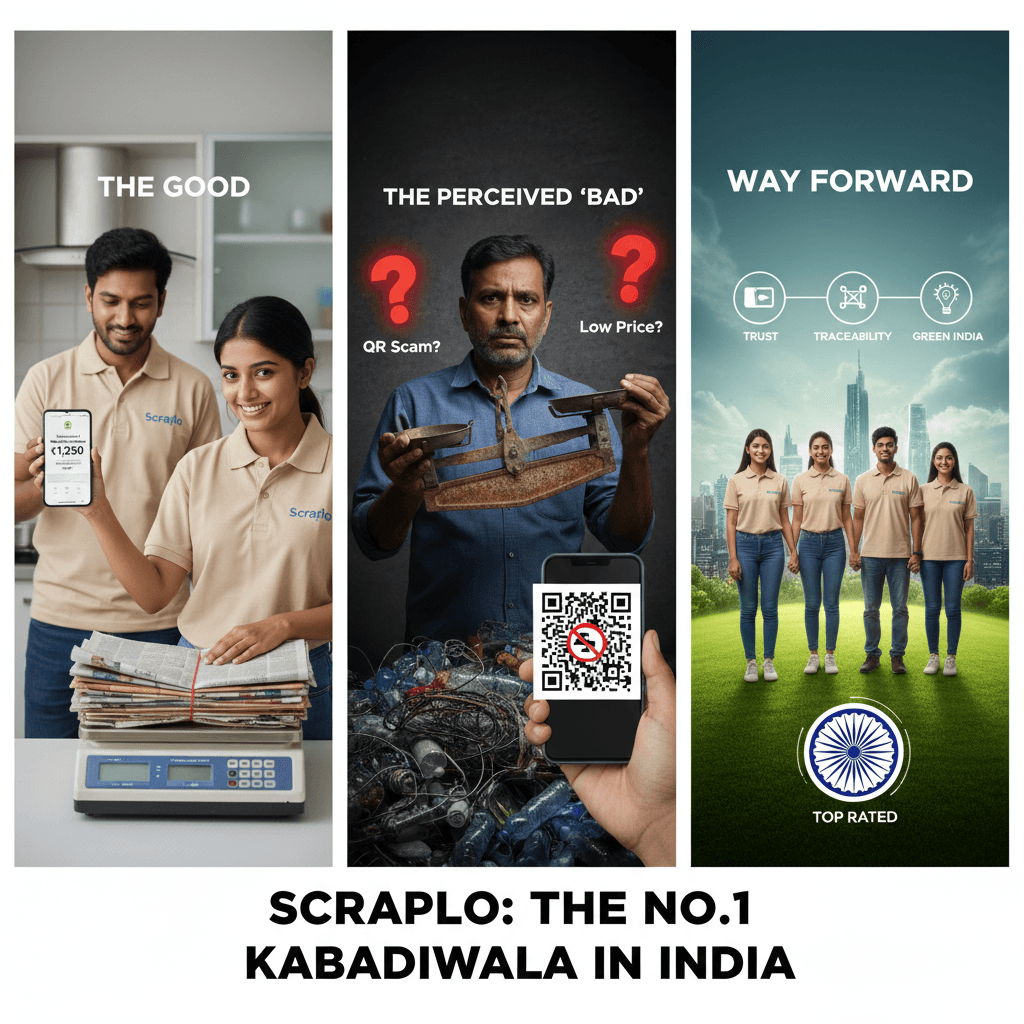 The Good, The Bad, and The Way Forward: Why Scraplo is Revolutionizing Scrap Selling in India