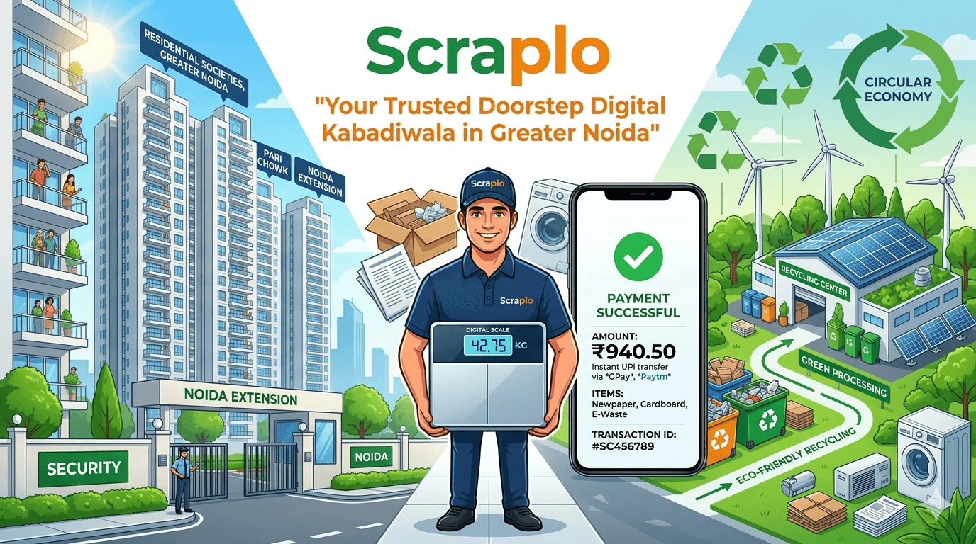 How to Find a Reliable Online Kabadiwala Near Me in Greater Noida: A Step-by-Step Guide
